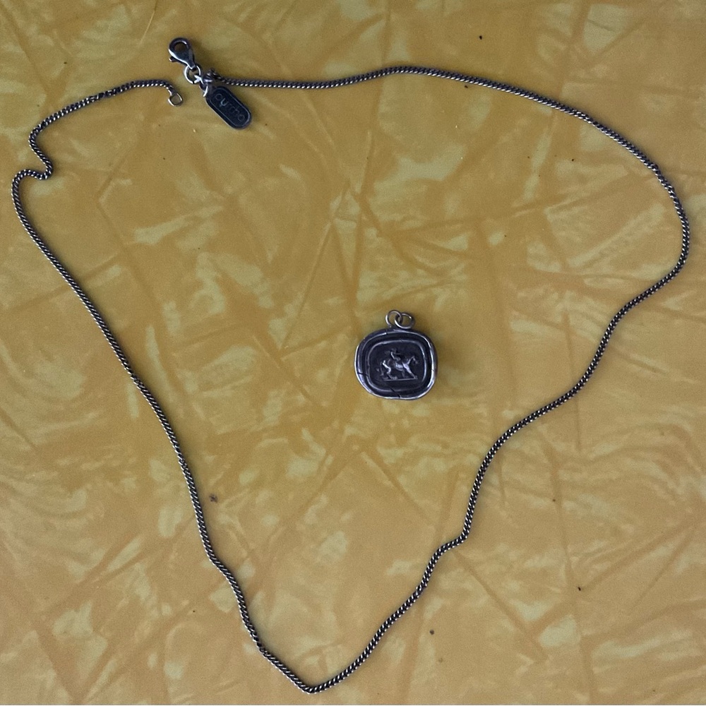 Pyrrha Silver Pendant Necklace